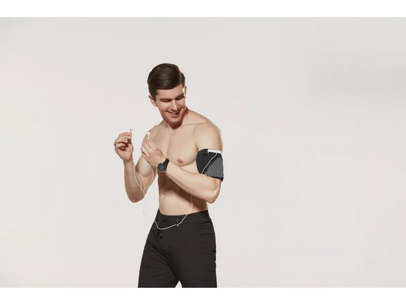 Reflective Fitness Arm Bag - Unisex Elastic Sports Sleeve for Running & Small Essentials