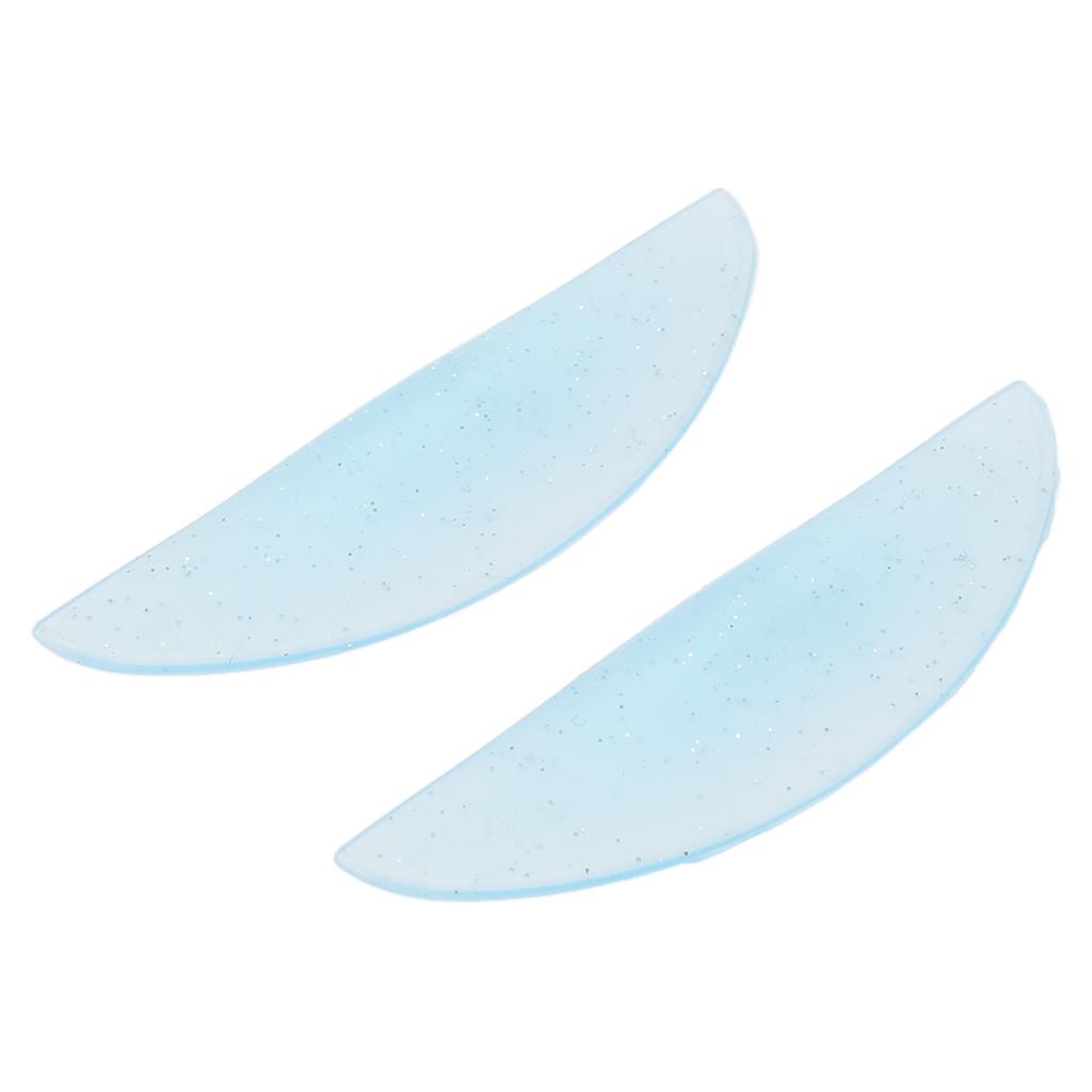 1 Pair Lash Lift Rods Silicone Eyelash Perming Curler Glitter Reusable Soft Reusable Lash Lifting Pads Shields with