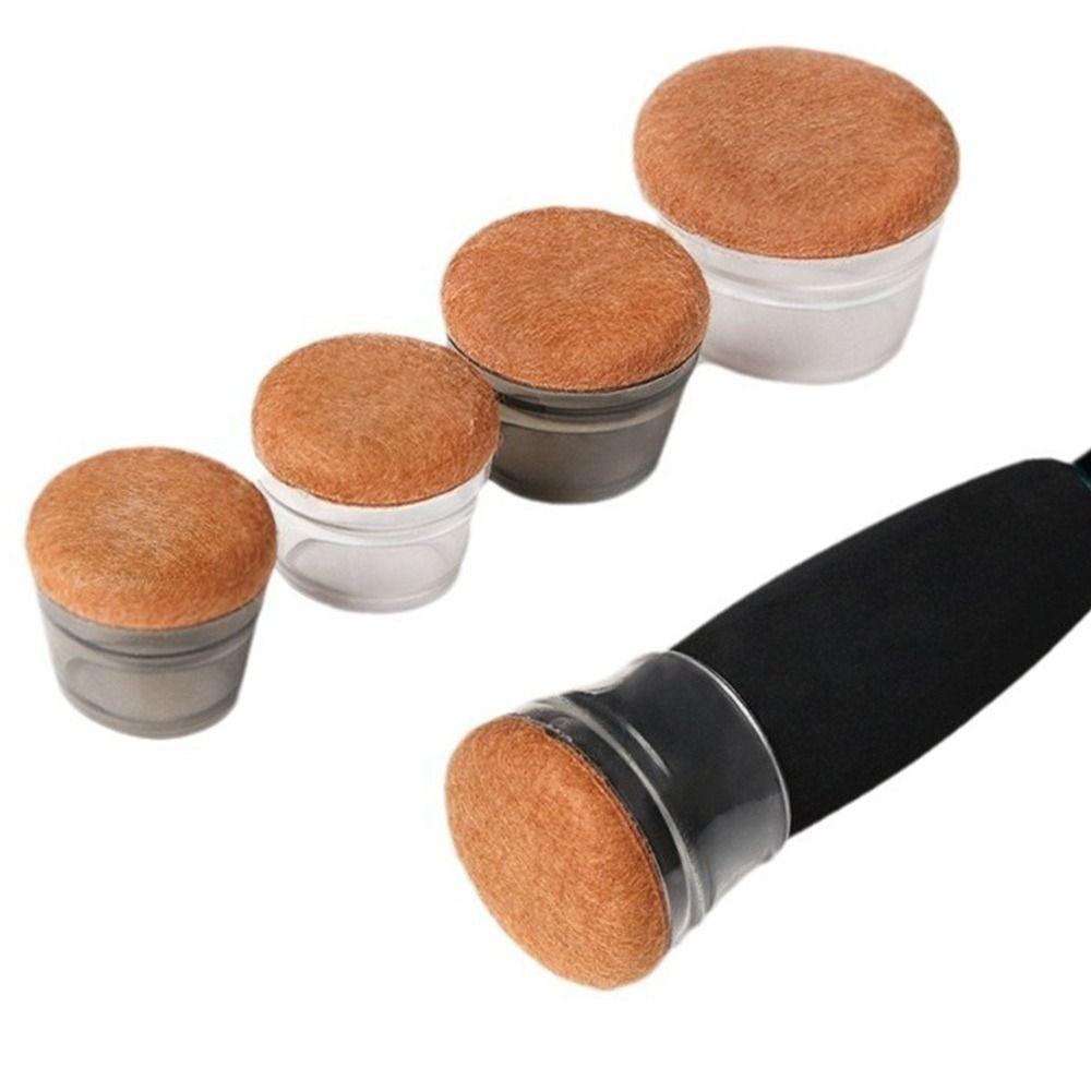 Silicagel Fishing Rod Handle Protective Case Random Color Back Block  Fishing Rod