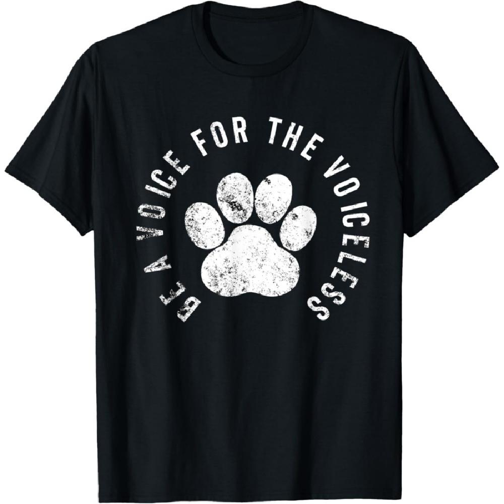 

Be A Voice For The Voiceless - Animal Rights Protest T-Shirt T-Shirt S