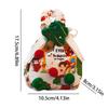 Christmas Treat Bags For Kids Reusable Fabric Candy Pouch Christmas Cookie Storage Bag For Party Favors Stocking Stuffers Family