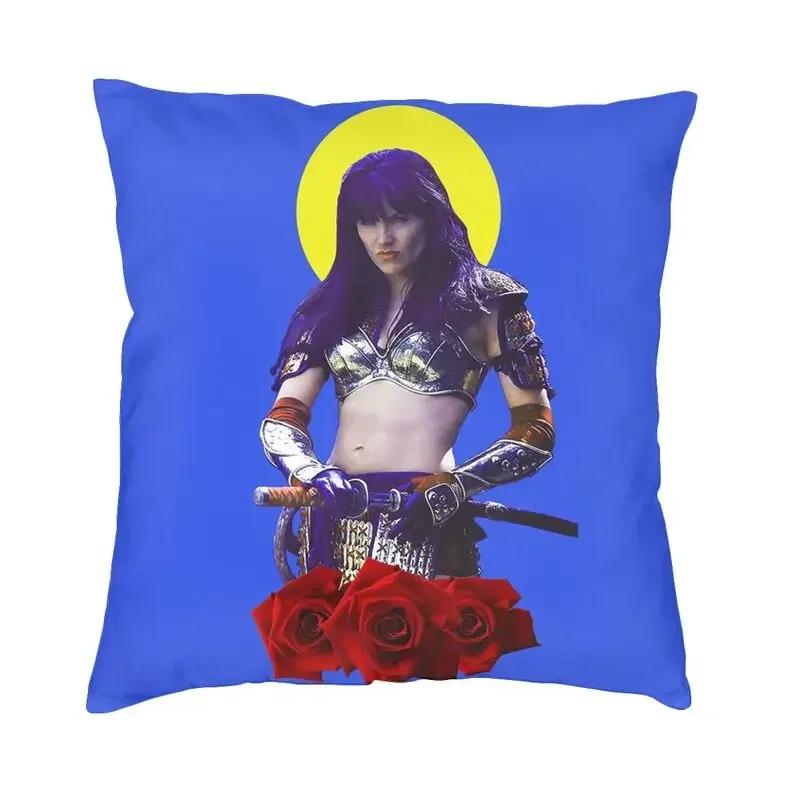 Luxury Xena Warrior Princess Cushion Cover Polyester Adventure Fantasy TV Pillow Case Living Room Decoration Pillowcase