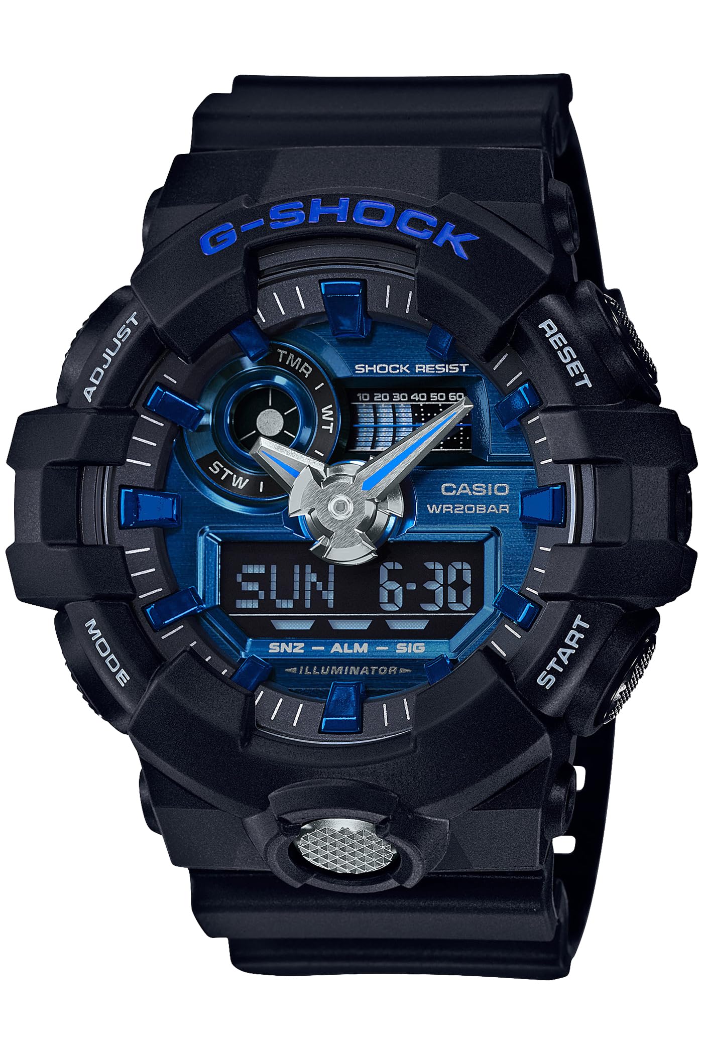 

Мужские часы CASIO G-SHOCK GA-710-1A2JF, Черные