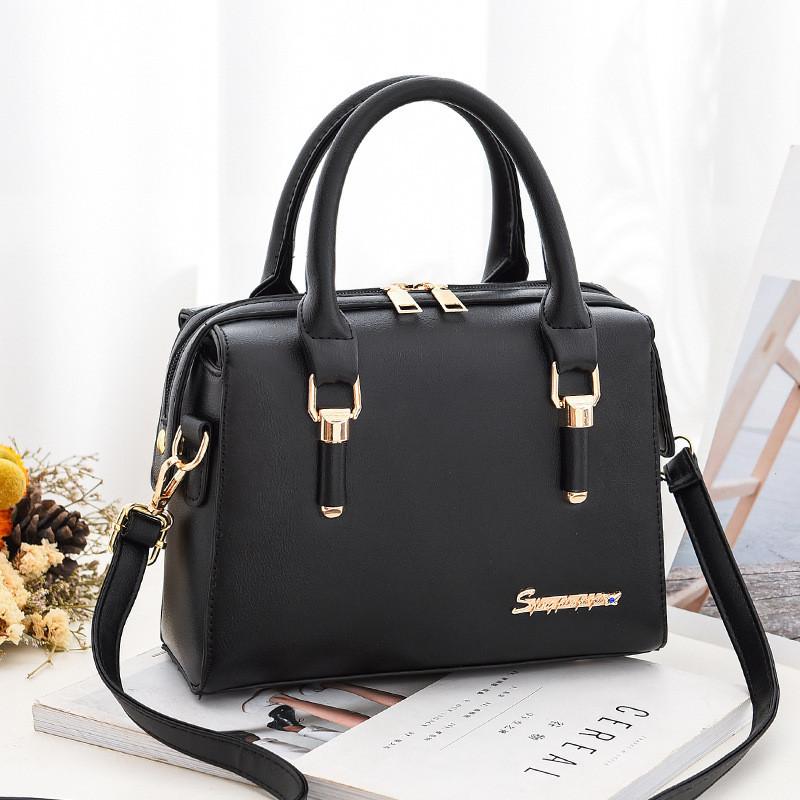 Style Pu Handbag With Embroidered Flowers For Daily Fashion And Casual Outings
