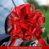 Large Red Wedding Car Pull Bow Decoration with Ribbon