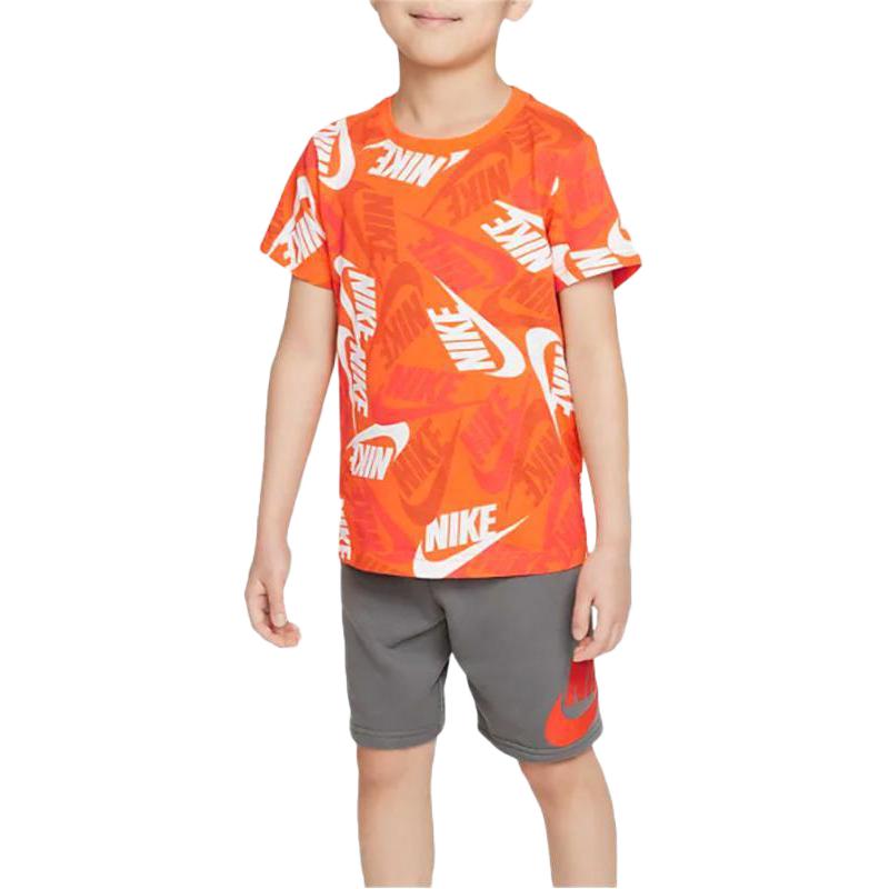 Nike Casual Sportswear Orange/Gray Kids DM3773-084 5