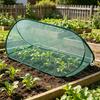 Pop-up Pflanzenschutznetz Gartenpflanzen-Netzabdeckung mit Erdspießen Insektenschutz Pflanzenschutznetz Faltbarer Erntekorb Hochbeet-Abdeckung für Pflanzenreihen