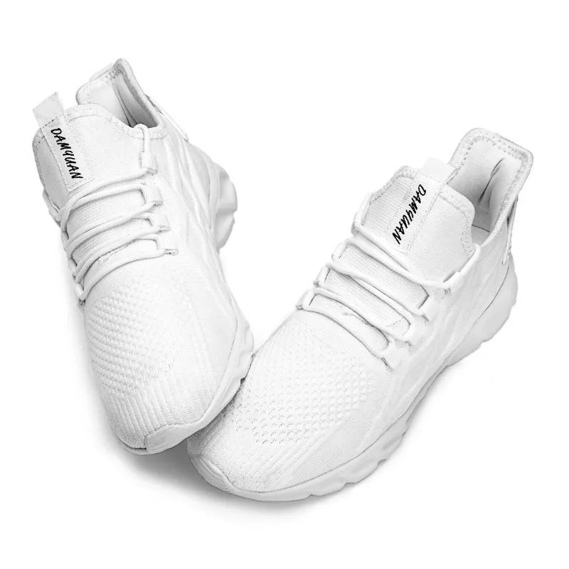 Damyuan Módní pánské vycházkové boty Protiskluzové ležérní boty Pohodlné vysoce kvalitní pánské vulkanizované boty Klasické sportovní mokasíny