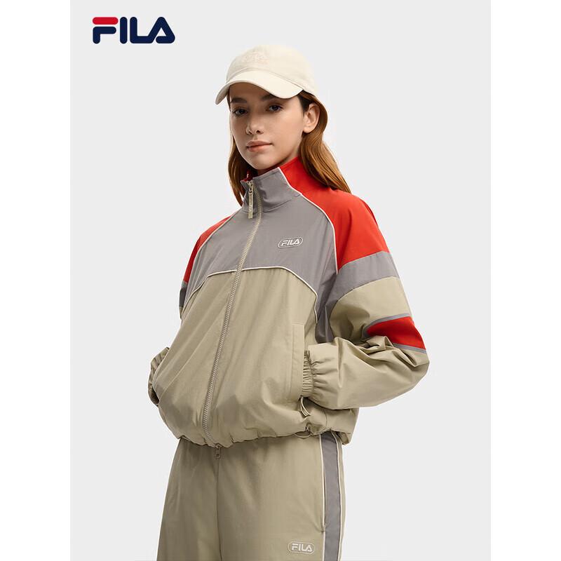 FILA Women s Yang Mi Signature Loose Fit Stand Collar Padded Jacket M
