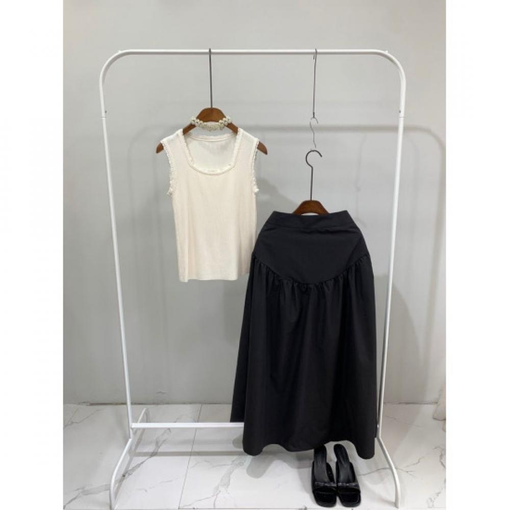 C S In The Room Nia laCe U neCk SleeveleSS Knit 3 Color