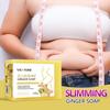 Natural Lymphatic Detox Organic Ginger Soaps Slimming Fast Belly Fat Burner Soaps Abdominal Muscle Peach Hip Body Cleaning Soap