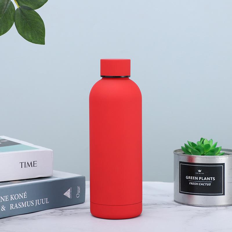 Creative American Small Mouth Cup 304 Stainless Steel Cup Large Capacity Outdoor Mug Portable Traveling Simple Cup