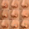 1Pc Non-Piercing Women And Girls Fake Nose Cuff Clip-On Nose Ring Nose Ring Cuffs