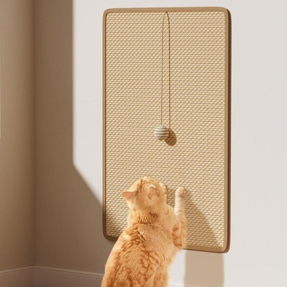 Sisal Cat Scratching Board Wall Mount Furniture Protector New Cat Scratching Mat Pet Supplies