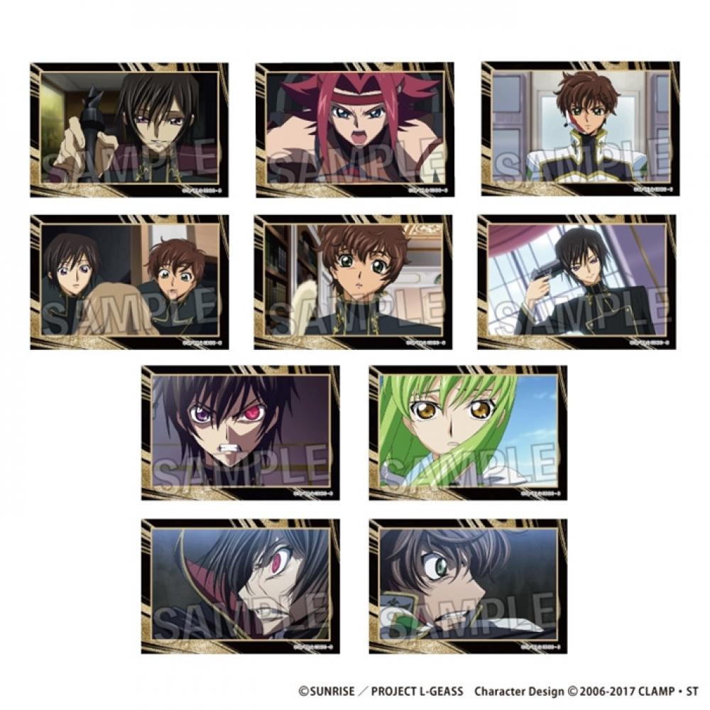 

Code Geass Code Geass Lelouch Of The Rebellion Trading Stand Panel 1box 10pcs