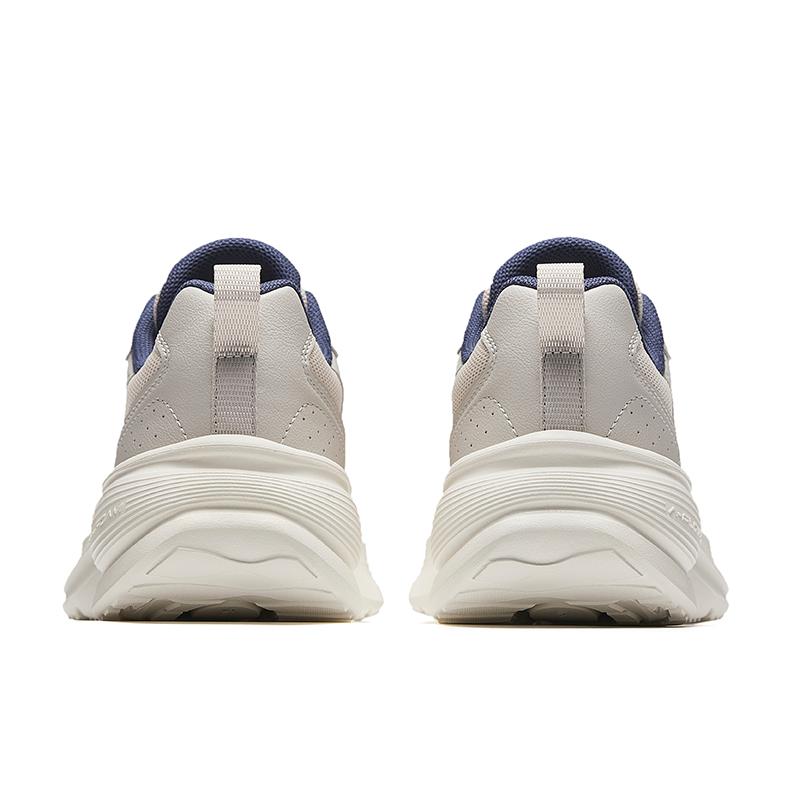 Anta Fly Fast Comfortable Versatile Non-Slip Wear-Resistant Shock Absorbing Low-Top Casual Running Shoes Men Sneaker Gray 912445510-2