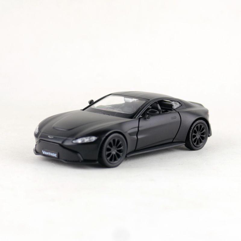 Black Alloy Simulation Aston Martin Sports Cars Model Toy For Collection