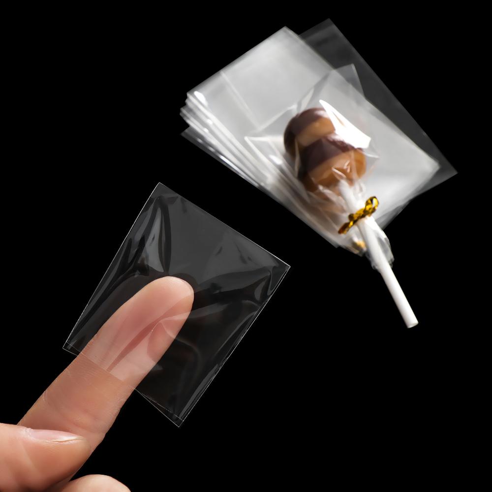 DIY Accessory Transparent Party Supply Sweets Pocket Lollipop Pouch Cookie Packaging Candy Bag