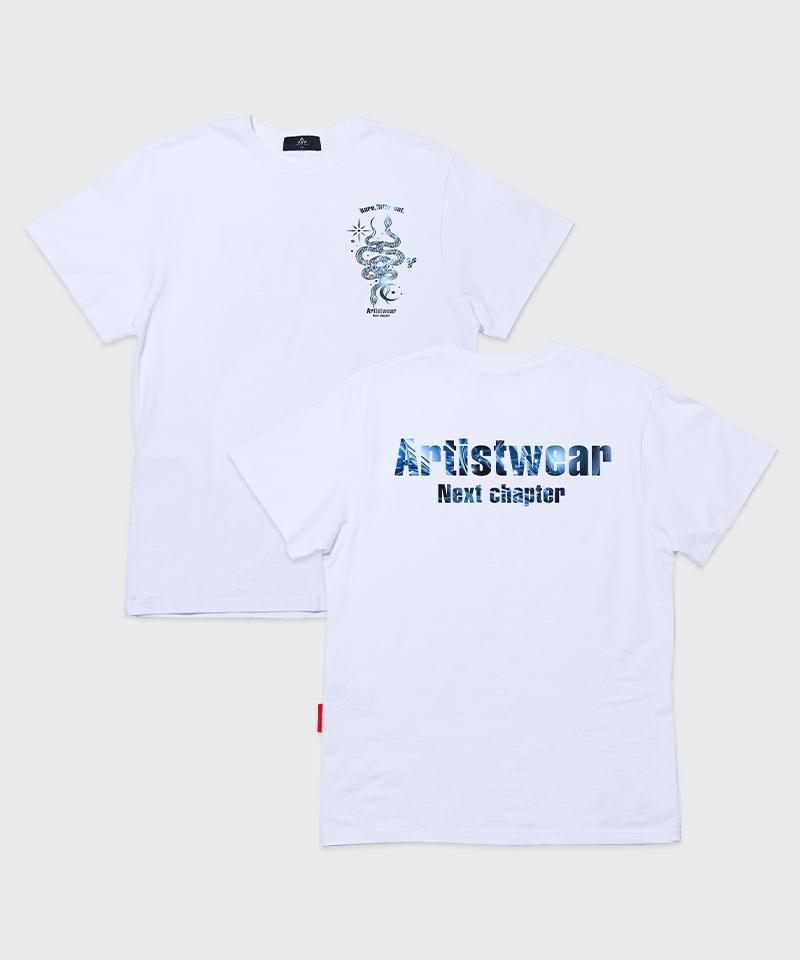 ARTISTWEAR [Atw] Blue Snake Short Sleeve Tee