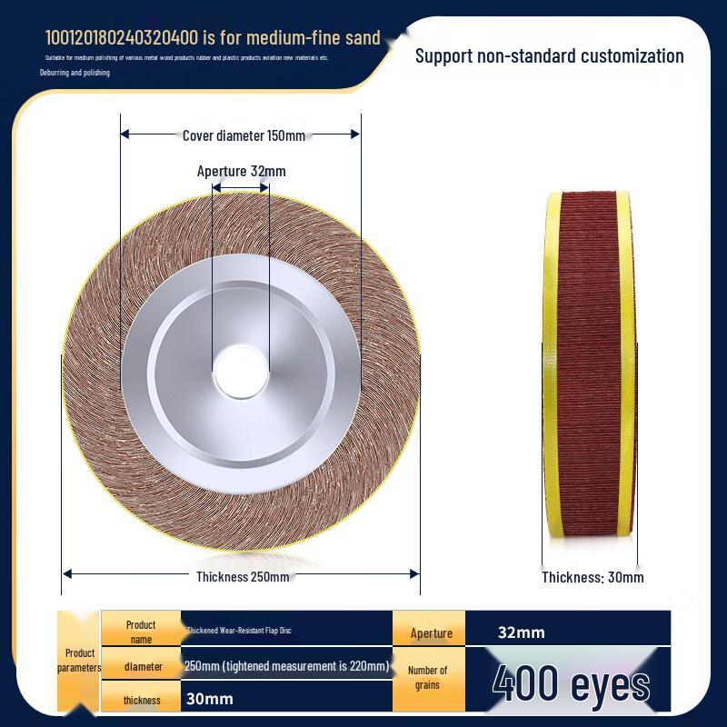 

Stainless Steel Polishing Flap Wheel