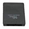 16MB Game Memory Card Plug and Play FMCB1.966 High Speed Game Memory Card for PS2Black
