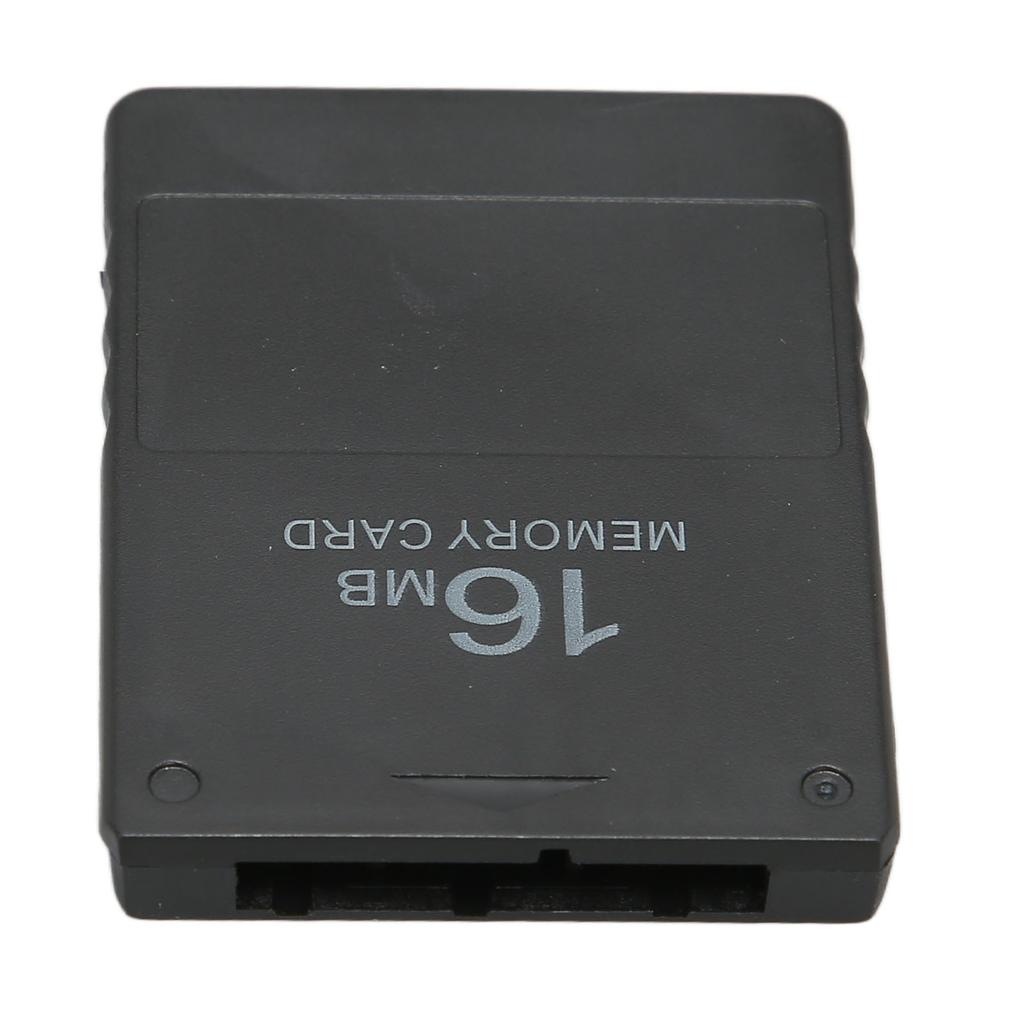 16MB Game Memory Card Plug and Play FMCB1.966 High Speed Game Memory Card for PS2Black