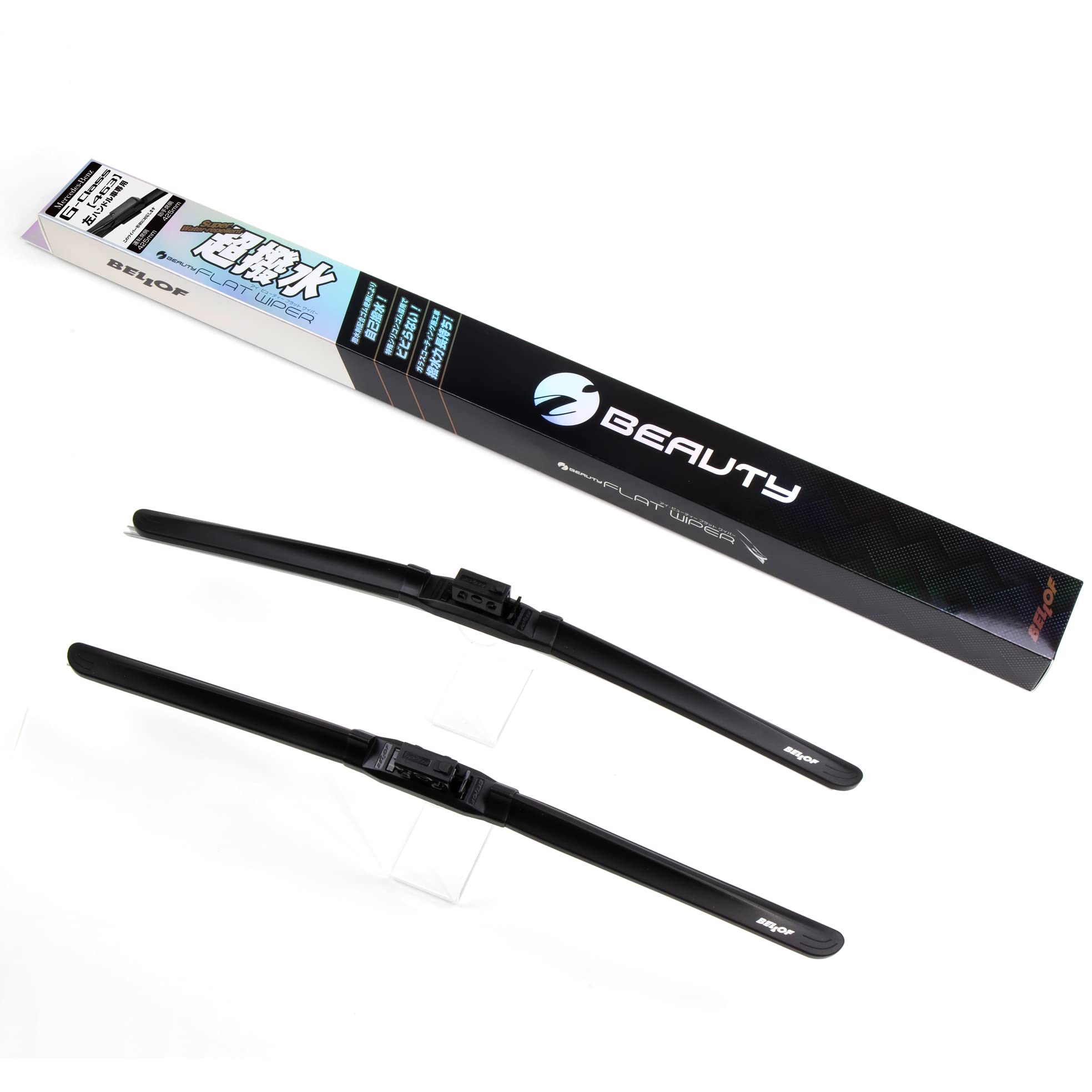 

Дворники Super Water Full Eye Beauty S Плоские дворники Эксклюзивные лезвия, Водоотталкивающие, Эксклюзив для Mercedes-Benz, Комплект, (IFW16L Mercedes-Benz G-Class (463) [Для