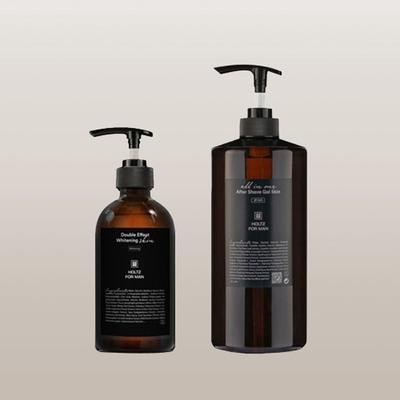 HOLTZ FOR MAN Männer Männer Aufhellender Hauttoner 300ml After Shave All-in-one 1000ml 2-teiliges Set