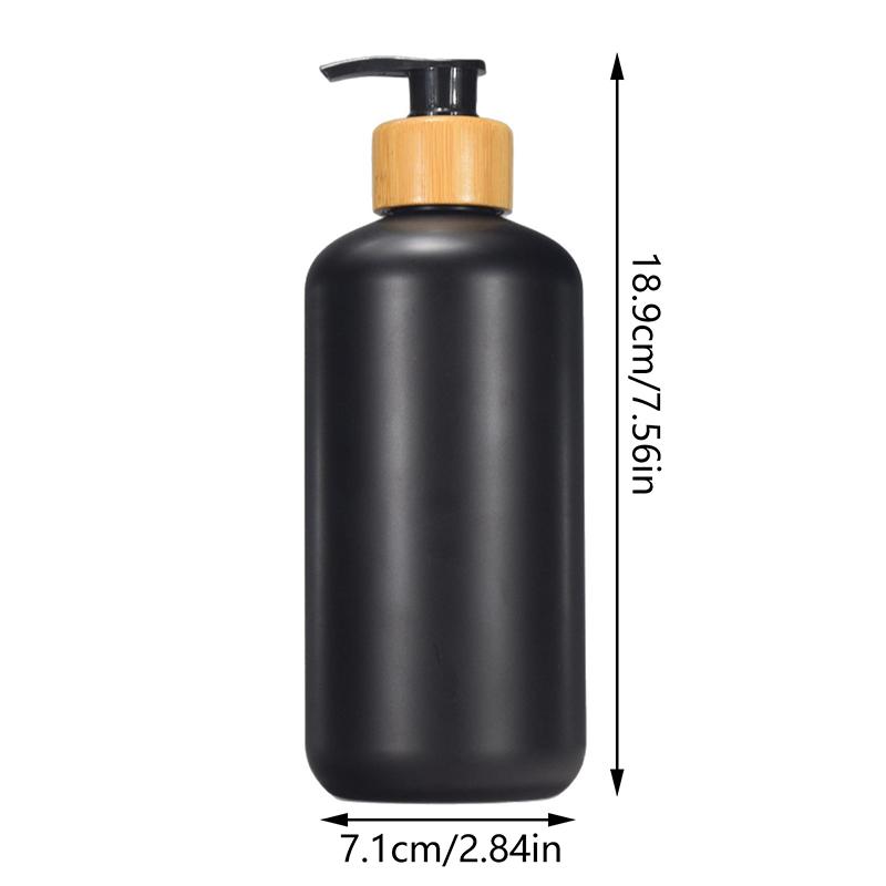 1 Stück Kunststoff Seifenspender Arbeitsplatte Lotion Flasche Badezimmer Nachfüllbare Leere Flasche Für Shampoo Duschgel Haarspülung