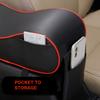 Leather Car Central Armrest Pad Universal Heightening Hand Arm Support Memory Foam Center Console Box Auto Armrest Cushion
