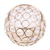 Candle Holder Silver Votive Tealight Candle Holders for Wedding, Christmas (Golden)
