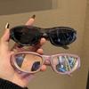 New Y2K Sports Punk Sunglasses Ladies Men Fashion Oval Sun Durable Glasses UV400 Retro Goggle Colorful Mirror Eyewear
