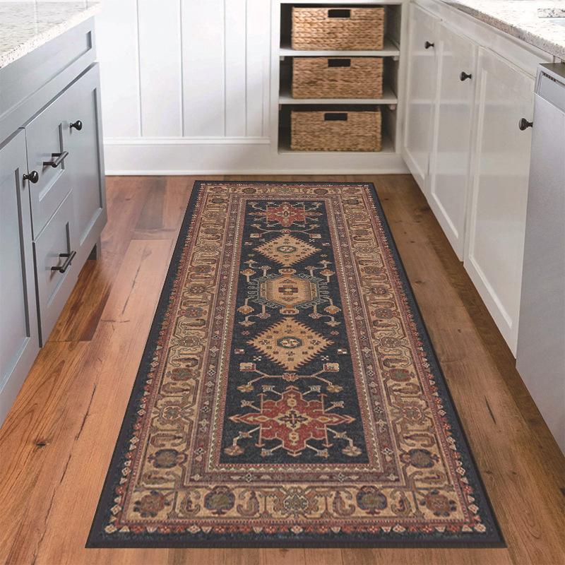 Amerikaanse Stijl Kristal Fluweel Mat Voor Woonkamer Makkelijk Schoon Te Maken Bank Koffietafel Deken Voor Lange Gang Tapijt Woondecoratie 60X160CM (2X5.3FT