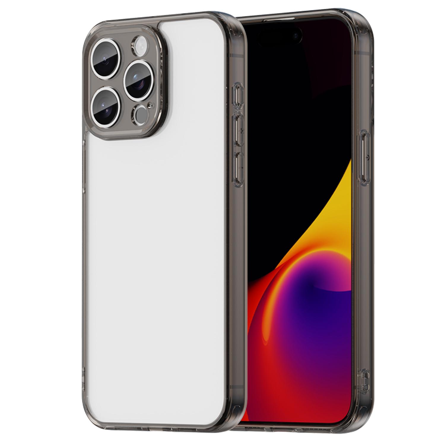 

For iPhone 15 Pro Case TPU + Acrylic Phone Back Cover Anti Yellowing A