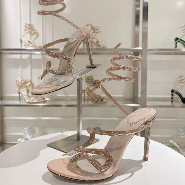 Anti-slip Shoes, New Style High-heeled Sandals, Thin Heel Sandals