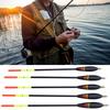 5 pcs Durable Balsa Wooden Fishing Floats Bobber Multi Purpose Fish Feed Baits Accessories Kit( )