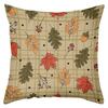 Autumn Leaves Oak Berry Pattern Decorative Throw Pillows Polyester pillowcase, sofa decorative cushion cov Headboard Pillow