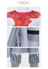 Super Bad Guy Mike Mai Superman Cosplay Jumpsuit Set for Halloween or Stage