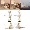 Kolekcja Statuetek Baleriny Figurka Baletnicy Statuetka Rzemiosło Artystyczne do Domu Biura Biblioteczki Gabinetu Dekoracja Sypialni