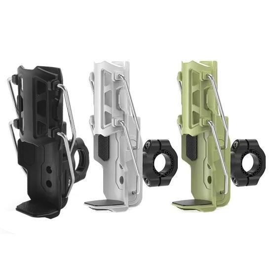 Adaptive Cycling Water Bottle Holder 360 Degree Rotatable Automatic Clamping Bicycle Water Bottle Cage Universal Motorcycle Bike Water Bottle Mount