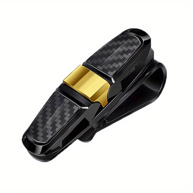 Etui na okulary samochodowe Auto osłona przeciwsłoneczna uchwyt na okulary okulary przeciwsłoneczne klips na karty uchwyt na bilet piórnik Clip Box Universal
