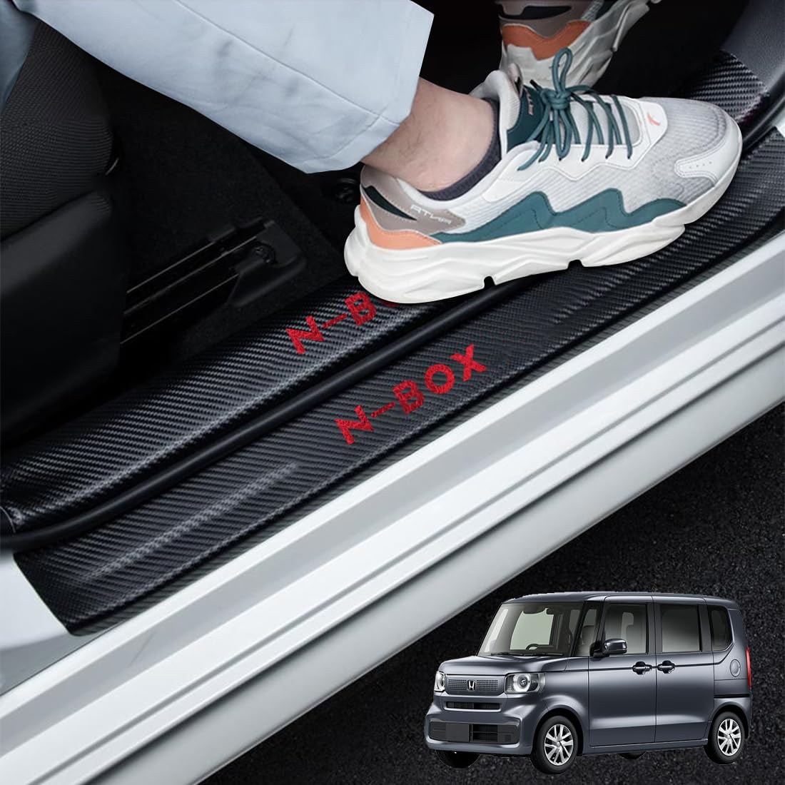 GOODGOODCAR N-BOX JF3 JF4 JF5 JF6 Подходит для всех систем N-BOX красный