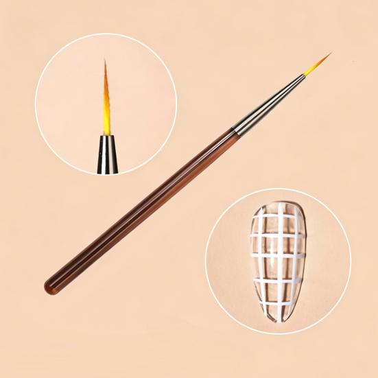 9Pcs/Set Nail Art Brushes Professional Multi-purpose Women Design Painting Brushes DIY Manicure Art Nail Extension Gel Builder Brush Pen