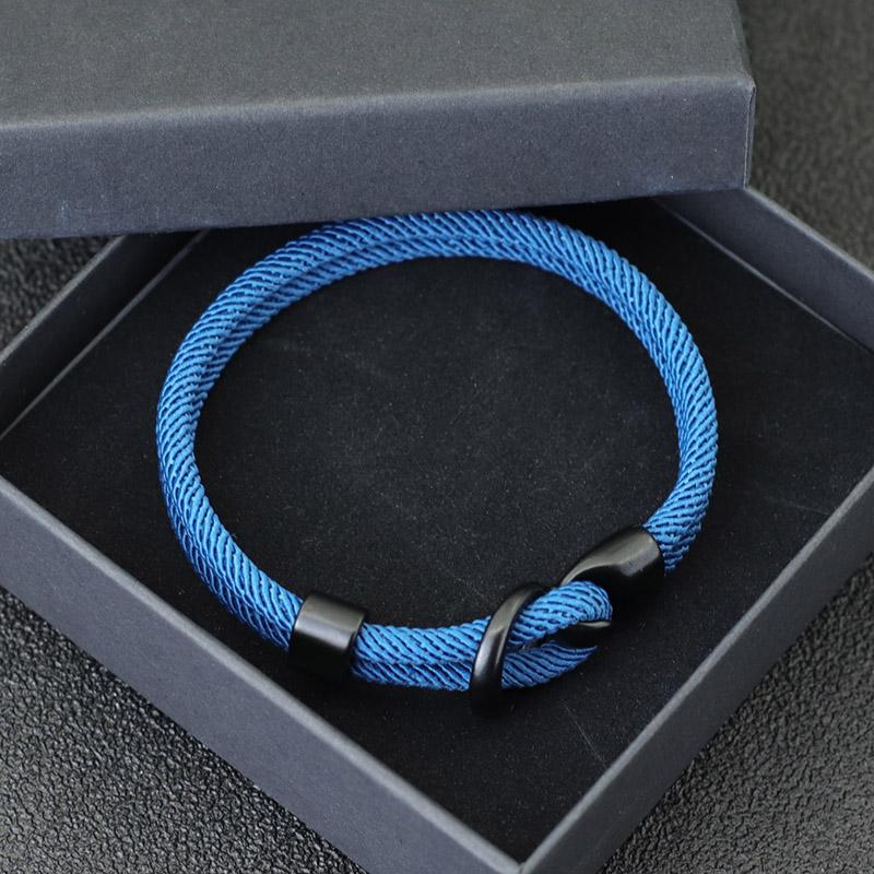 Unique Paracord Survival Bracelet Homme Bilayer Lucky Red Rope Braclet Men Original Gift Pulsera Camping Jewelry Bileklik Erkek