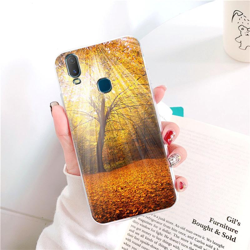 Glitter Vivo Y11 Back Pouch Y11 Vivo 1906 Back Cover For Vivo Y12