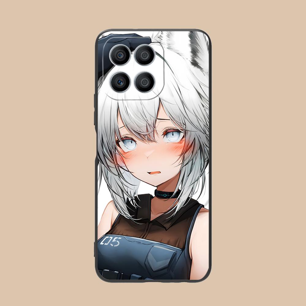 Arknights Grani Matte TPU Mobile Phone Case for Honor 90 80 70 60 50 30 20 10 9 8 7 Pro S SE Lite 5G Colorful Printing Cover