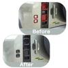 For Defender 90 110 Modification Accessories Black Edition L663 -2025 Tail Light Cover for Rear Fog Light Protector
