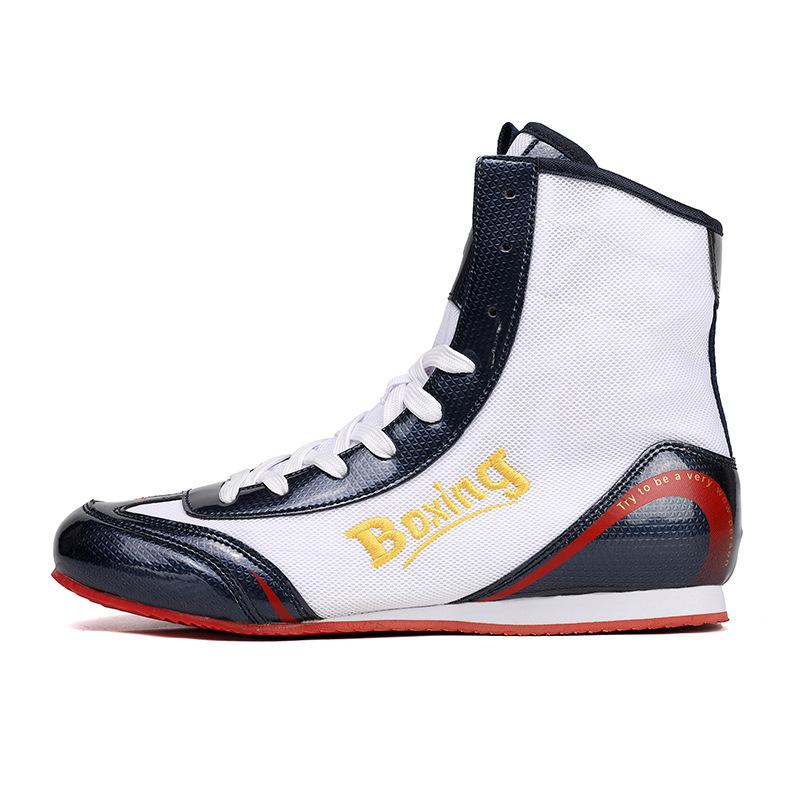 New Boxing Shoes Wrestling Shoes Soft Fitness Comfortable Anti-skid Training Professional Competition Shoes Indoor Training Shoes