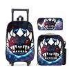 Geometrydash Backpack Geometrydash Elementary And Secondary School Printed Tie Rod Backpack