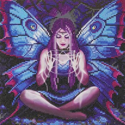 Diamond Kit - Crystal Art - Charm and Magic - 30 X 30 Cm - Creative Activity - For Children Aged 5 and Over